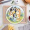 8 Count Bluey Paper Dinner Plates Kids Birthday Party Supplies Heeler Family Theme 9"